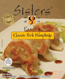 Sisters Pantry Pork Dumplings